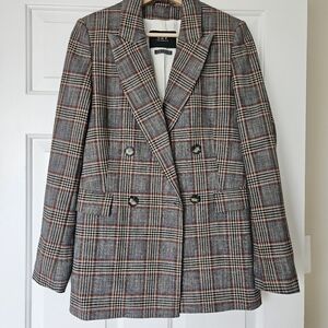 SET German Elegant Double-Breasted Blazer - size 8